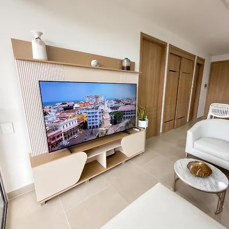 Apartamento Beautiful In Laguna Baia Kristal Cartagena
